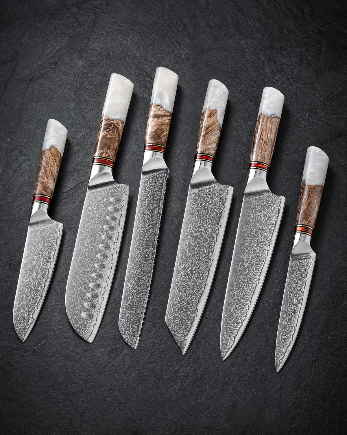 Ivory Damascus Series