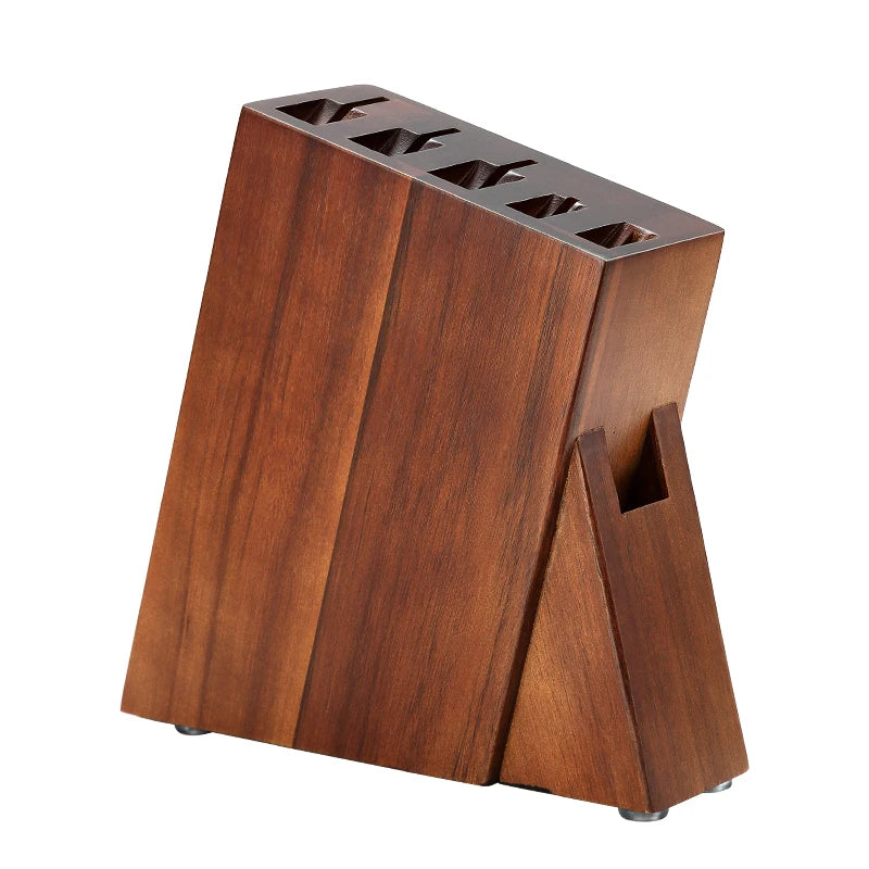 Acacia Wood Knife Block