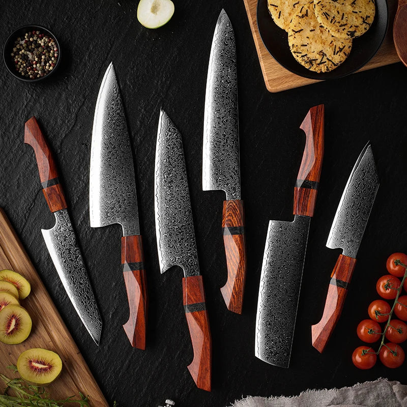 Sandalwood Damascus Series Set