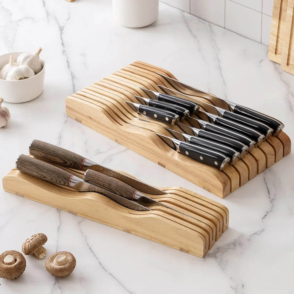 Wooden Knife Rack