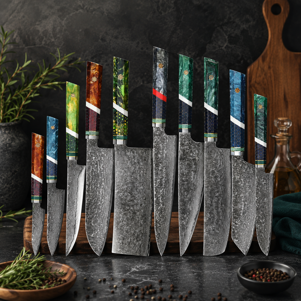 Mosaic Damascus Series
