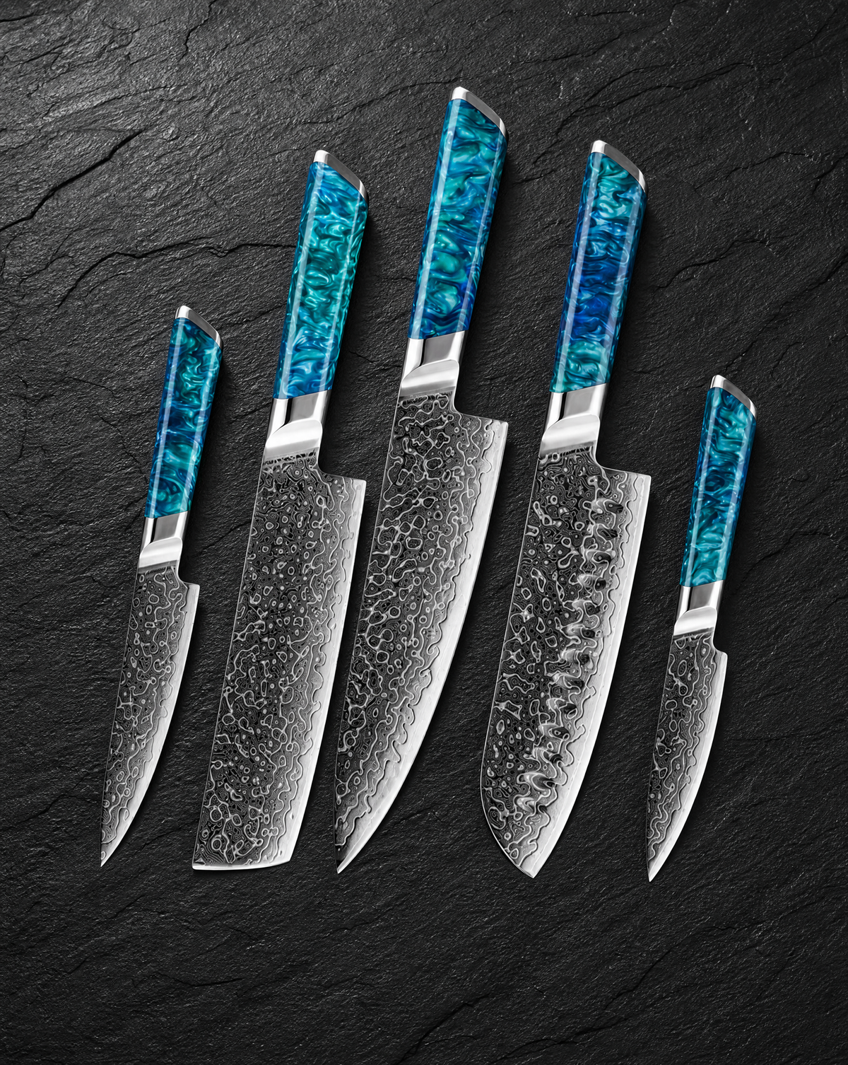Aqua Damascus Series