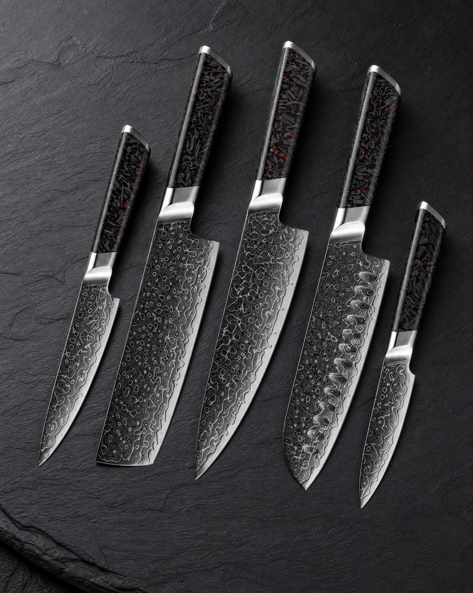 Carbon Damascus Series
