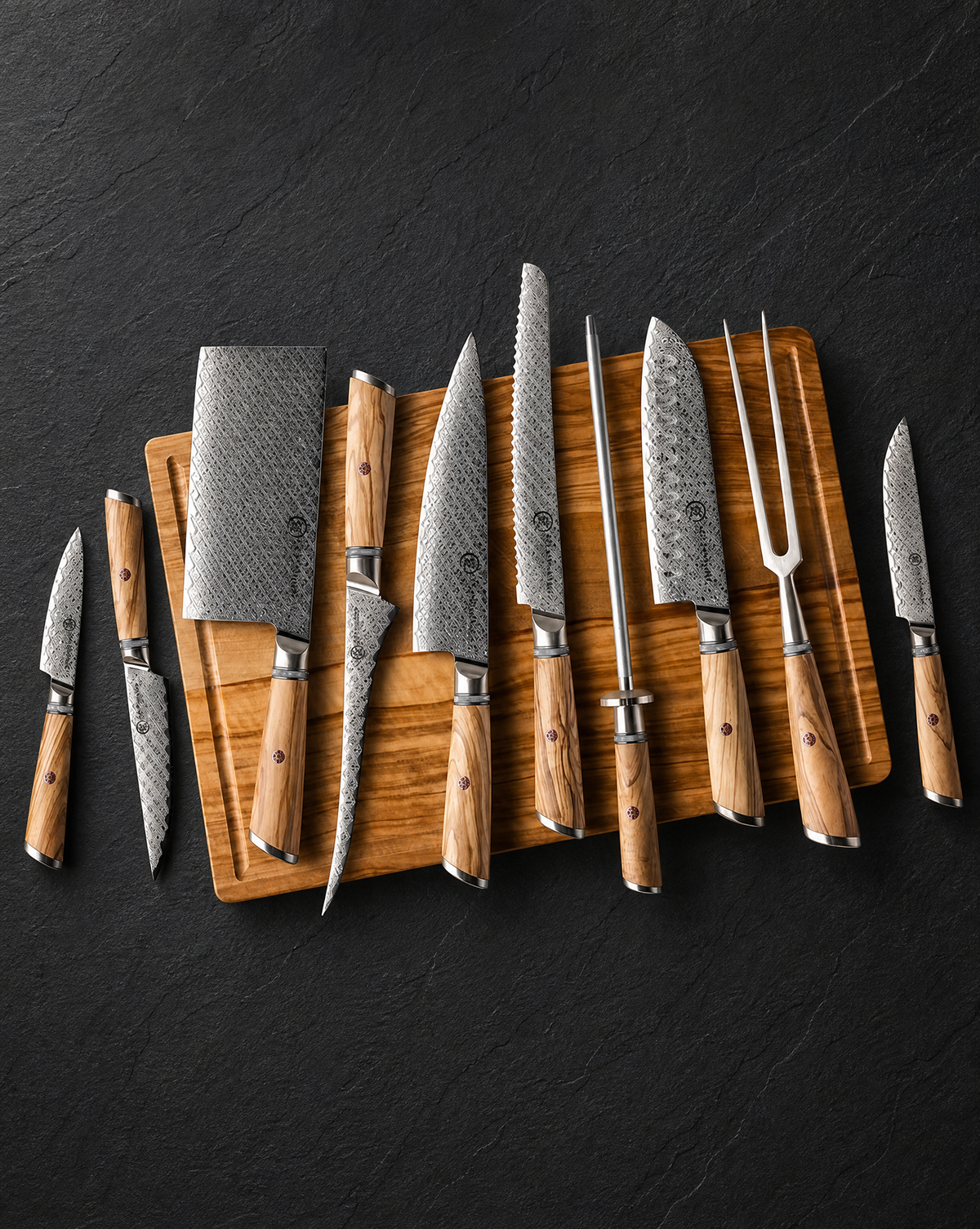 Olive Damascus Series