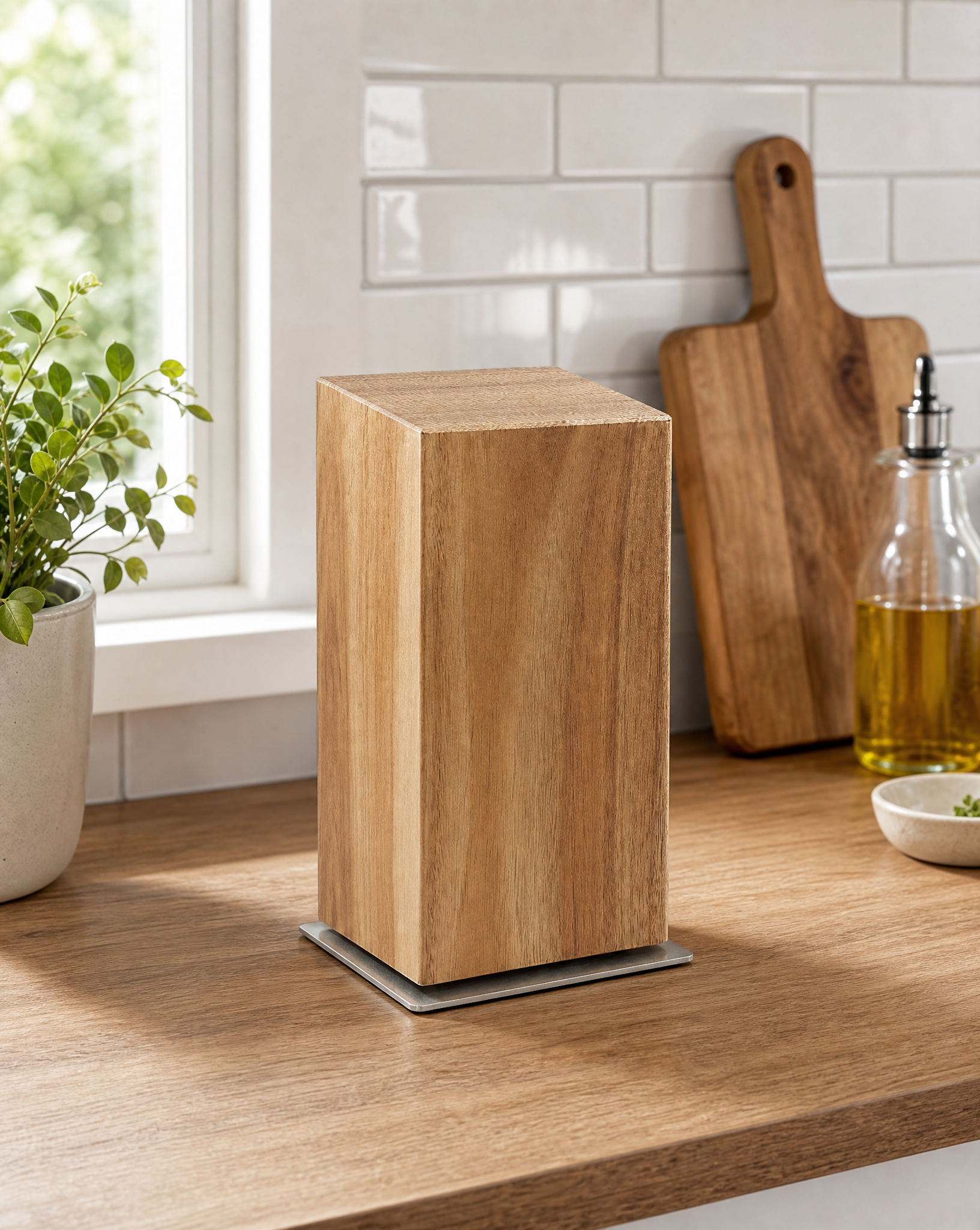 Rotating Magnetic Knife Block