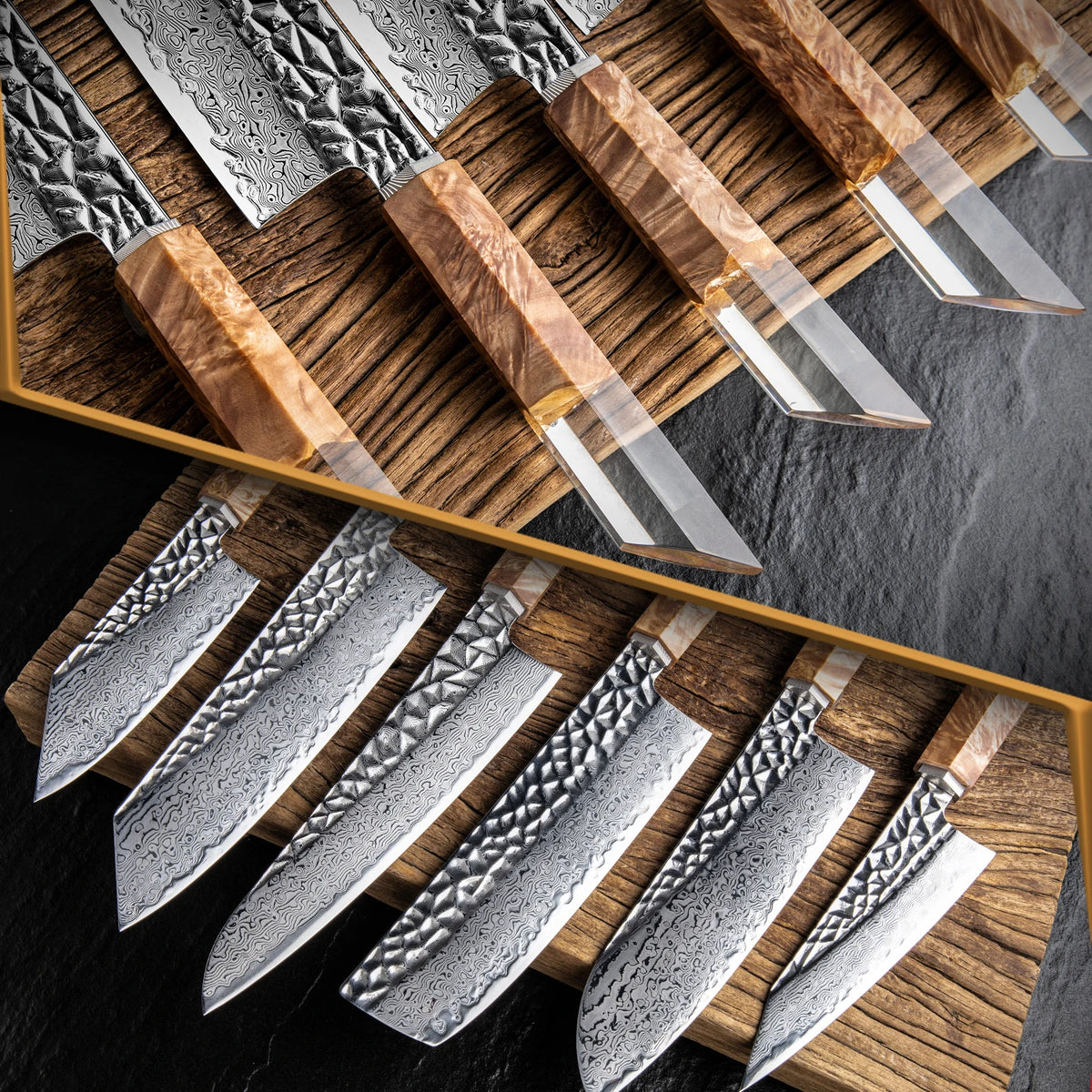 Cobalt Damascus Series Set