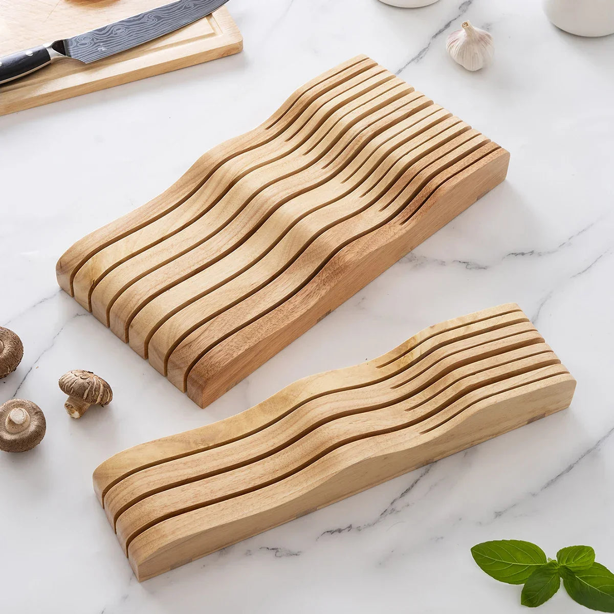 Wooden Knife Rack