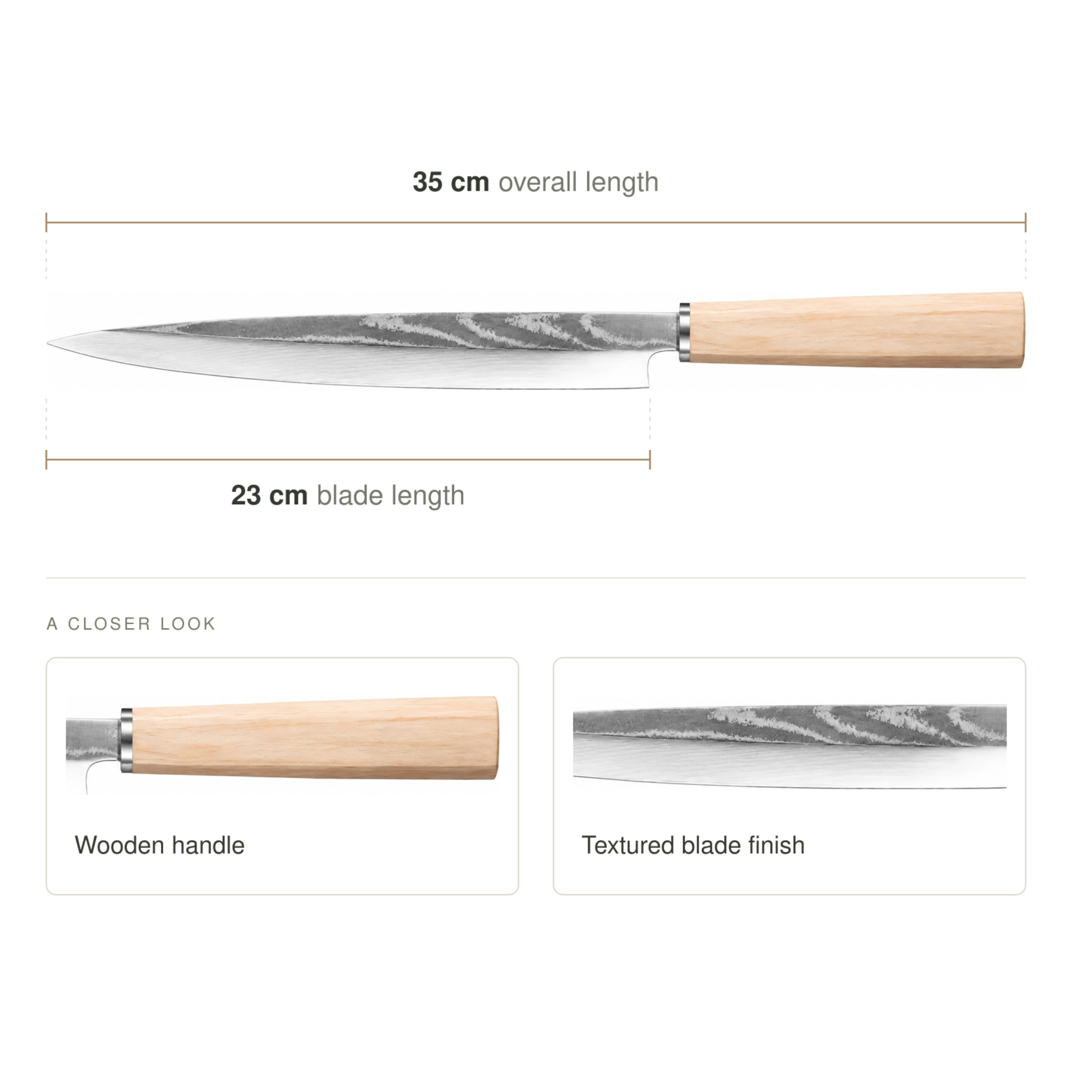 Damascus Sushi Knife